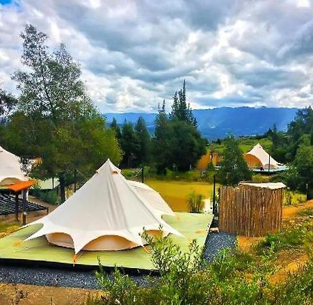 Hotel Glampwild Zaquencipa Villa de Leyva Esterno foto